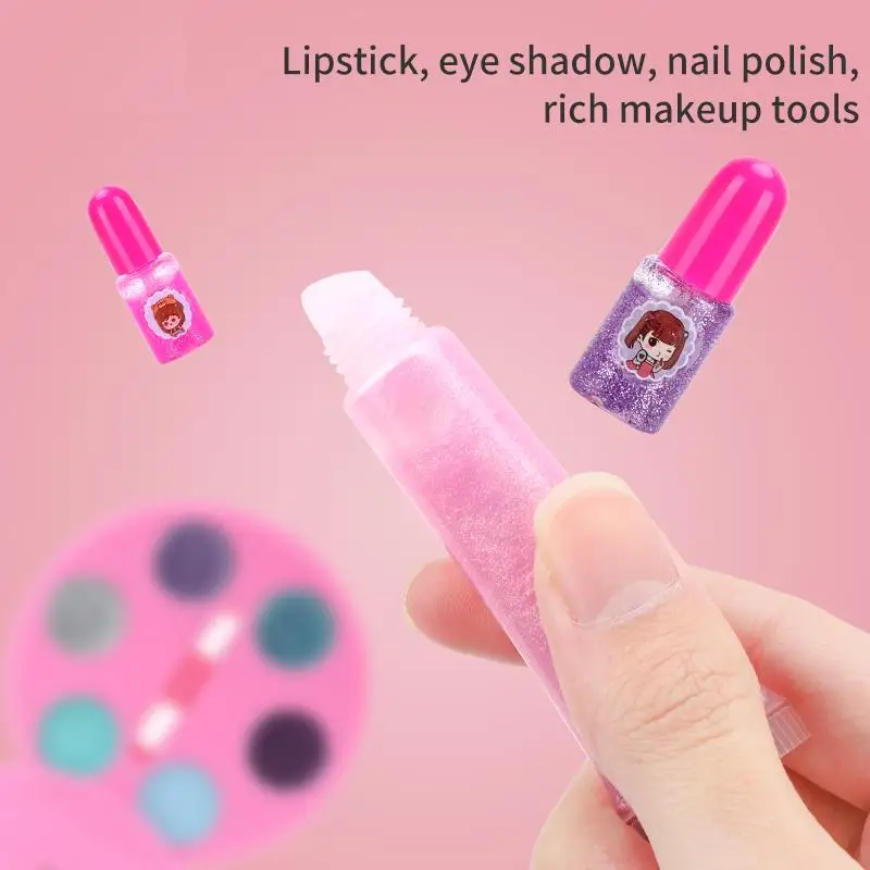 Shine Lip Gloss Beauty Collection For Kids Play Girl Cosmetics Sets Makeup Set Toy