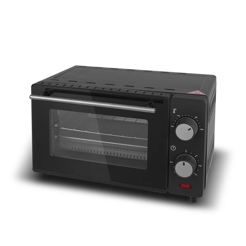 Portable 9L Capacity Retro Knob Oven Fast Cooking Toasting Toaster Ovens