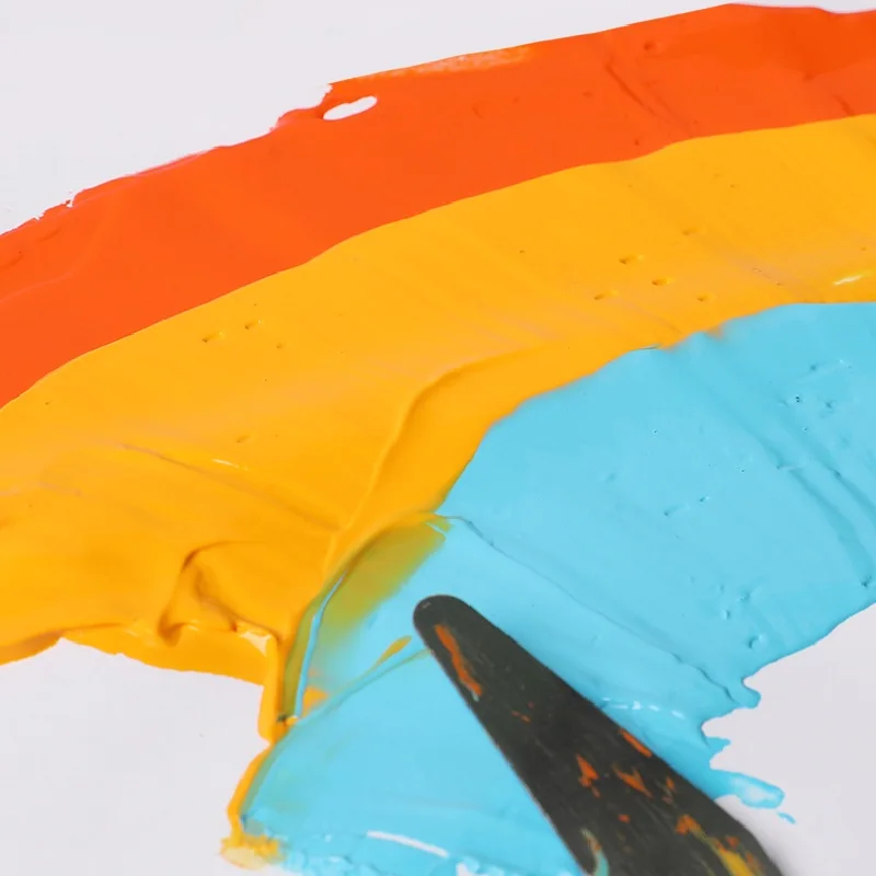 Water Based Colours Paints Factory Supplies 60 ML Pointed Mouth Bottle Acrylic Paint