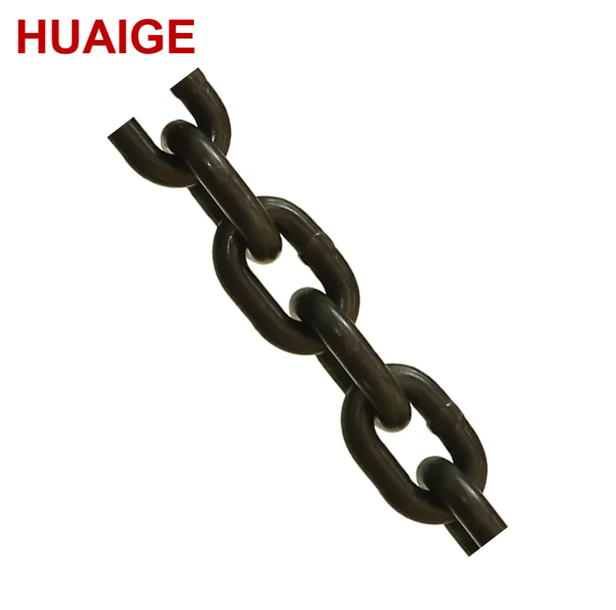 Длинная цепочка из легированной стали для шахты, 8 мм, 9 мм, 10 мм, 11 мм, 12 мм, 13 мм, 16 мм, 18 мм
