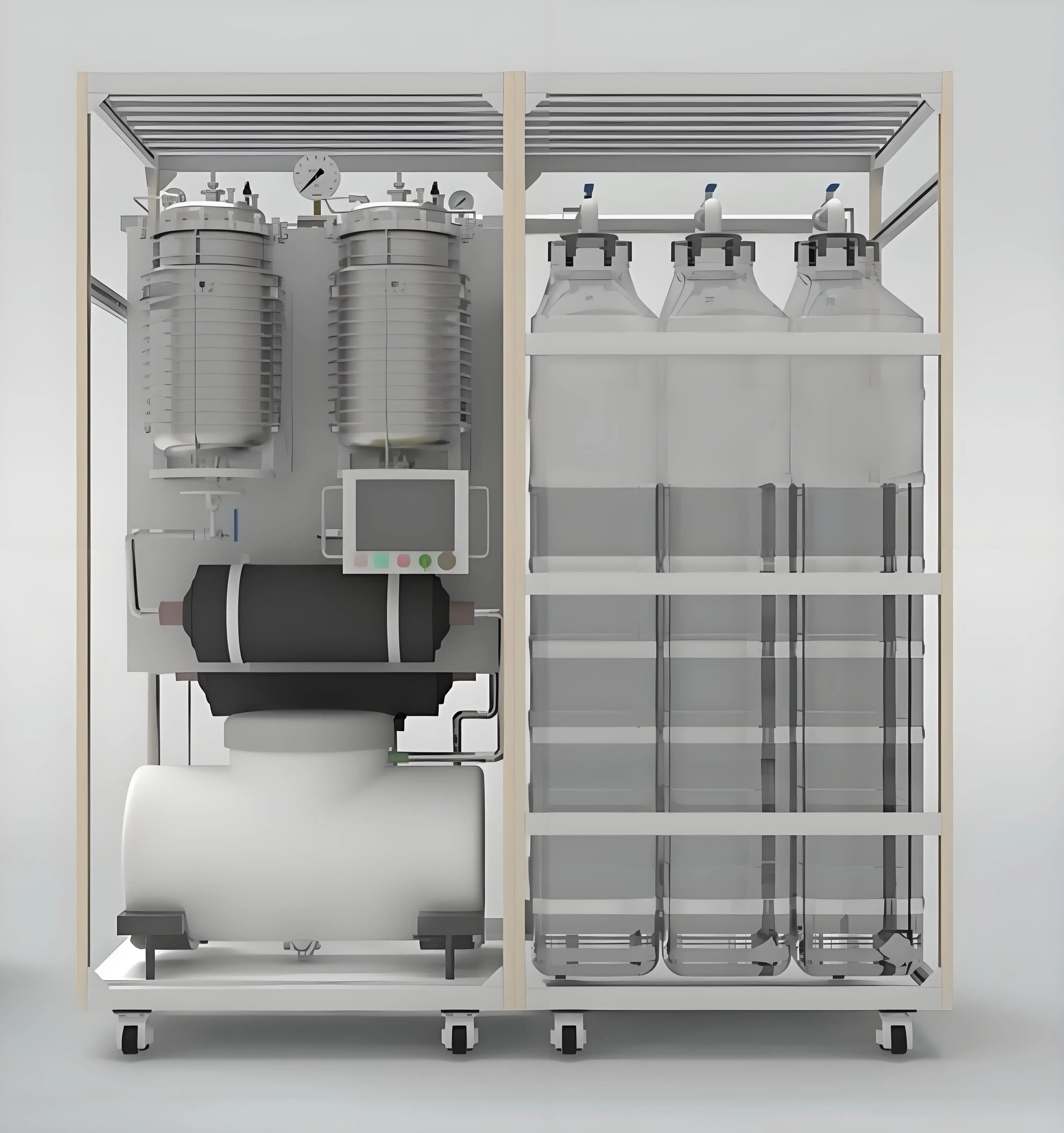 Hydrogen Energy Module with Water Electrolysis Unit Fuel Cell CHP for Boat Application