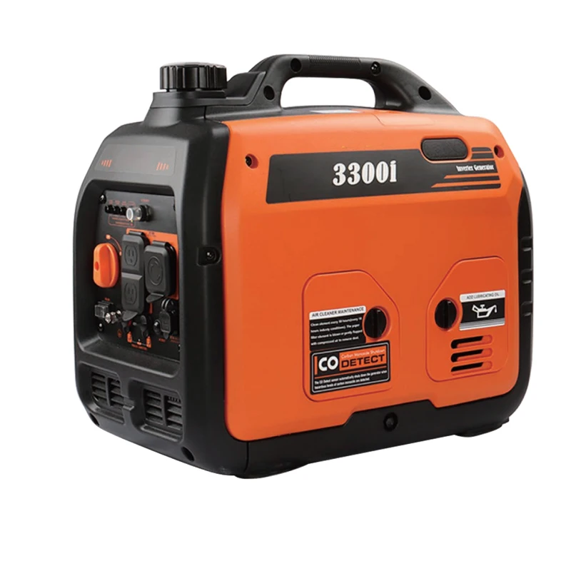 Factory price high quality small portable gasoline generator for home 2500W 3000W silent digital custom generator