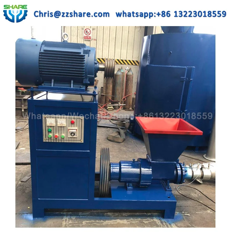 Uganda Charcoal Briquette Making Machine for India Charcoal Making Machine Briquette