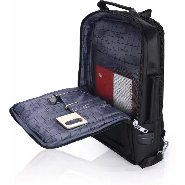 waterproof material high quality laptop backpack wear resistant travel laptop backpack Handmade Bulk Product