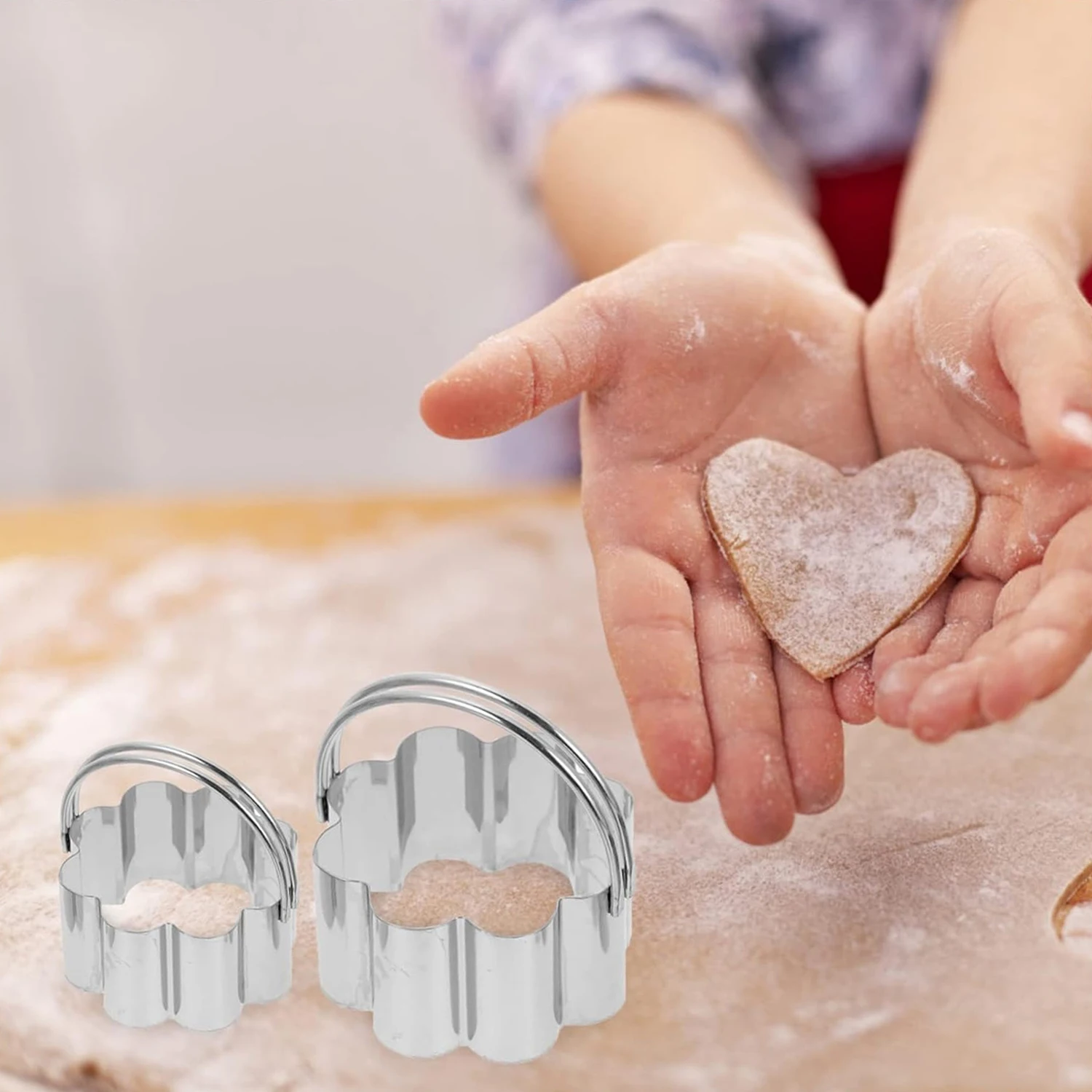 Pastry Decorating Bake Tools Mousse Ring Cookie Square Metal Cookie Cutter Biscuit Cutter Stainless Steel Cookie Cutters Set