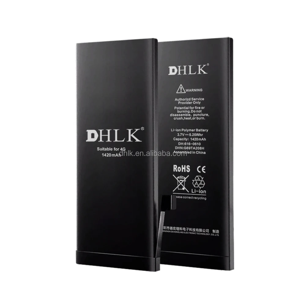 
Hot selling Rechargeable lithium ion Mobile phone battery for iphone 4 