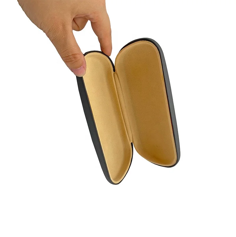 High-end Custom Logo Sunglasses Leather Case Luxury Metal Eyewear Case Box