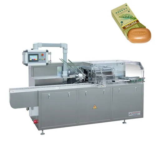 Full Automatic Multifunctional Toilet Soap Bar Cartoning Machine Box Packaging Machine