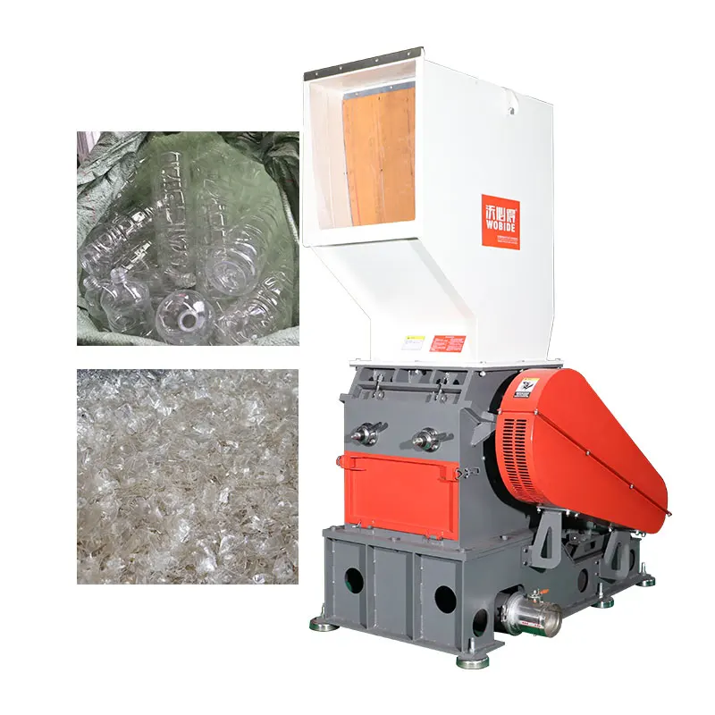 Film Sheet PET PP Bottle Recycling Waste Scrap Plastic Crusher Machine