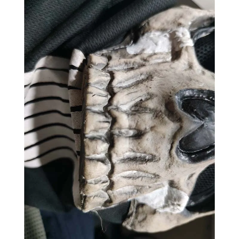Customizable Halloween Call of Duty Ghost Costume Scary Demon Screaming Ghost Latex Mask Carnival Shape Face Mask
