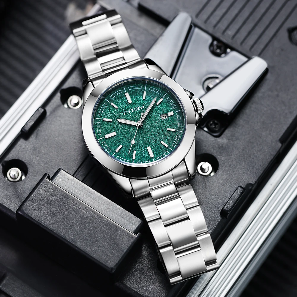 Quartz Watches Embrace Unique Dial Designs Fashion Calendar Watch for men