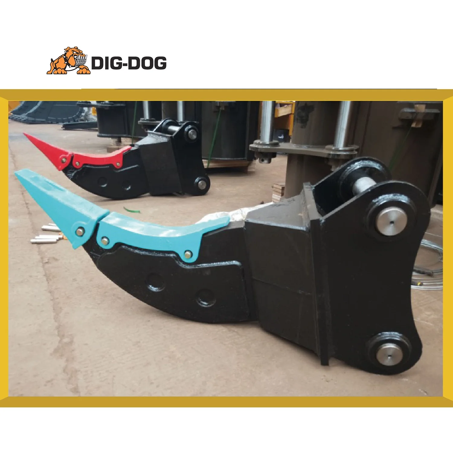 DIG-DOG newly designed 2 to 85 ton excavator rock ripper for CASE580