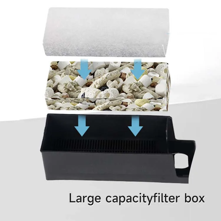 Hot selling aquarium accessories filter internal submersible fish tank filter aquarium water filter pump