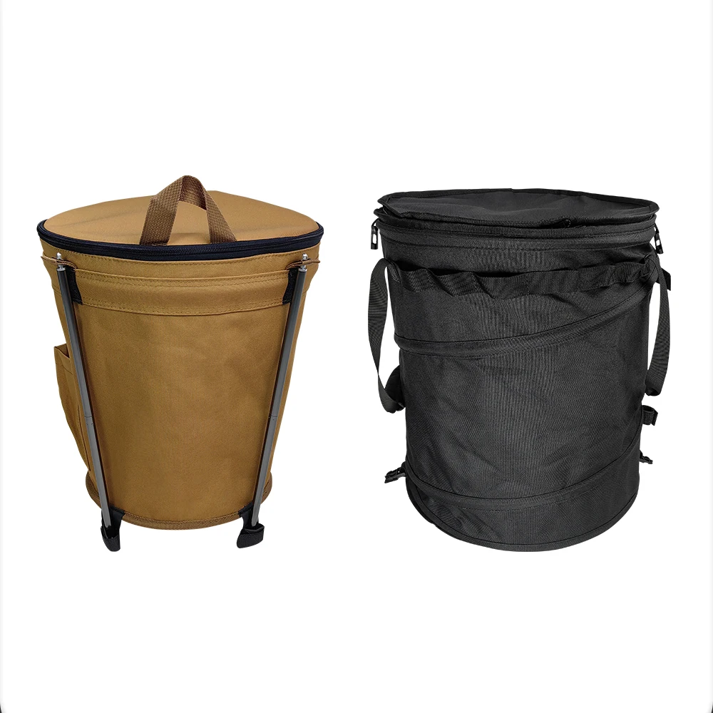 Cheap Well Sell Outdoor Light weight Trash Can Storage bucket for Camping