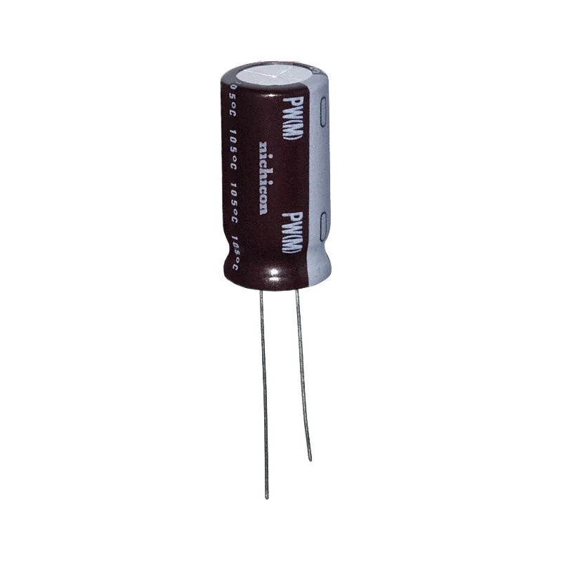 UPW1H821MHD 820uF 50V 12.5*35.5 +-20% 105 degrees Nichicon Aluminum capacitor