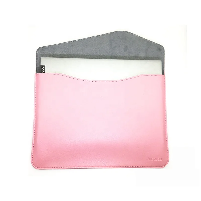 Notebook Computer Pouch PU Leather Laptop Sleeve Case for Macbook Air/Pro 11 12 13 15 16 Inch
