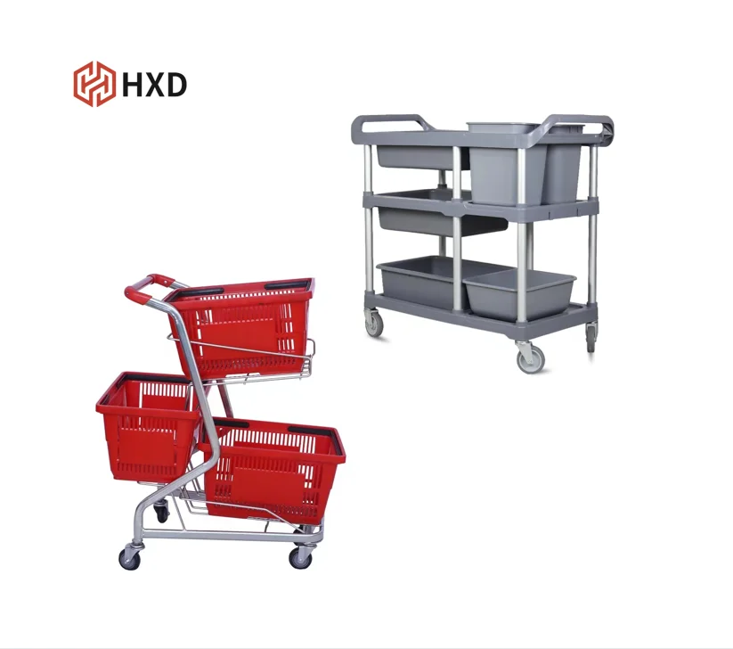 super market Trolley Dinning Modern Bar Tea Hot Food Cart Serving Stainless Steel Design Hotel Table Outdoor Luxury Serving