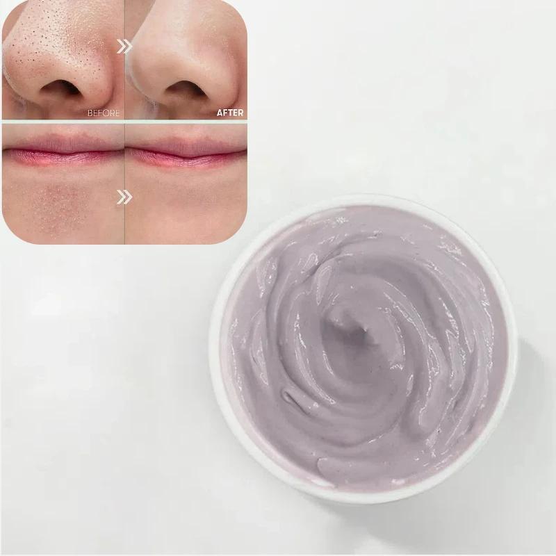 Facial Volcanic Mud Mask Pores Shrinking Moisturizing Deep Cleansing Remove blackheads Guaiac Wood Volcanic Mud Cleansing Mask