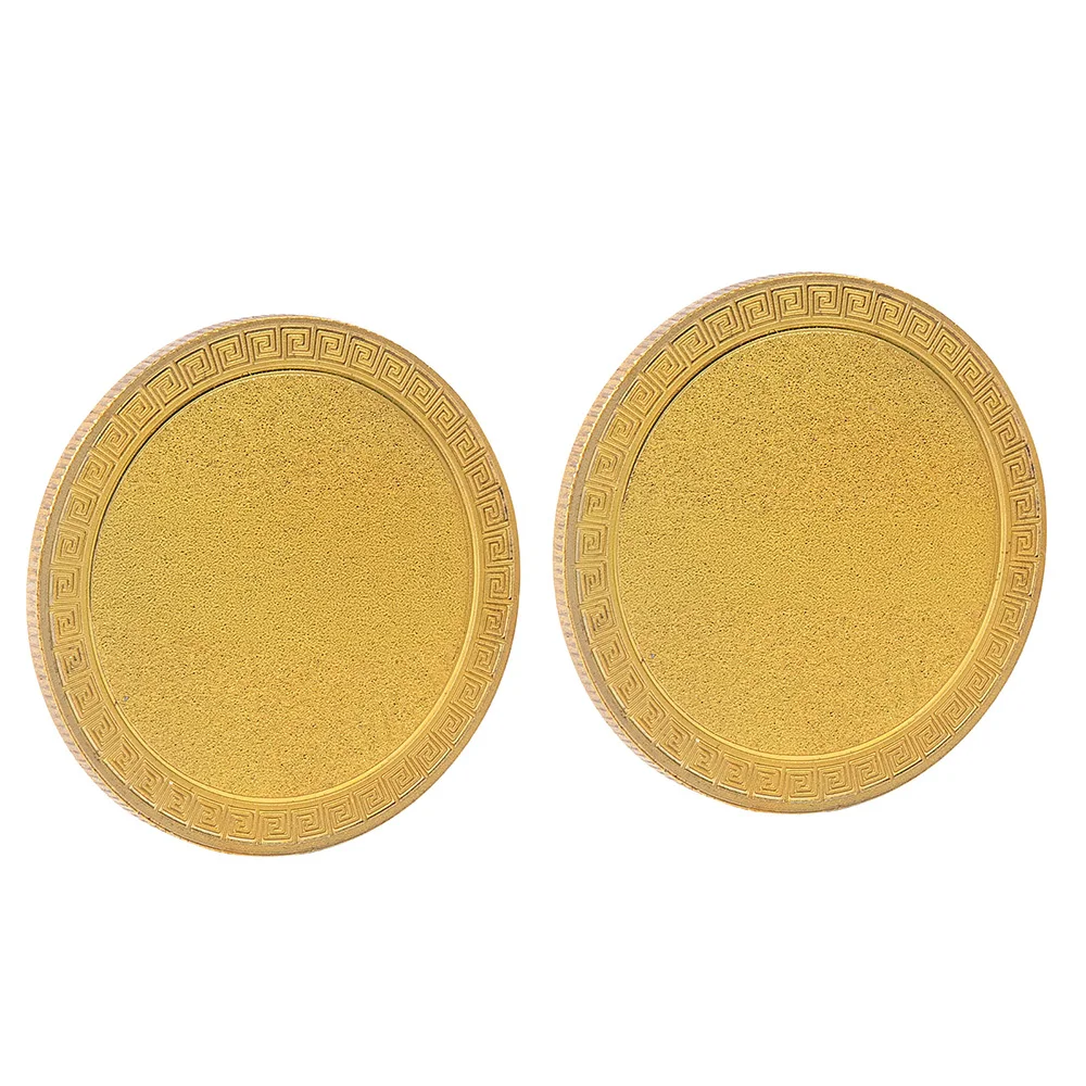 Custom Stainless Steel Copper Silver Blank Aluminum Challenge Coins Brass Zinc Alloy Blanks For Fiber Laser Engraving