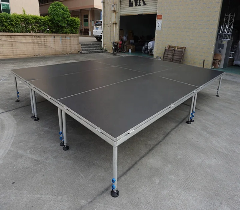 Heady Duty Mobile LED Screen Stage Non-slip Stage Platform Drum Stage