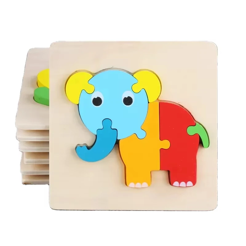 Toddler educational puzzle toy wooden kids jigsaw puzzle for kids 1+ Arabic Graphics Alphabet letter Wooden Puzzle
