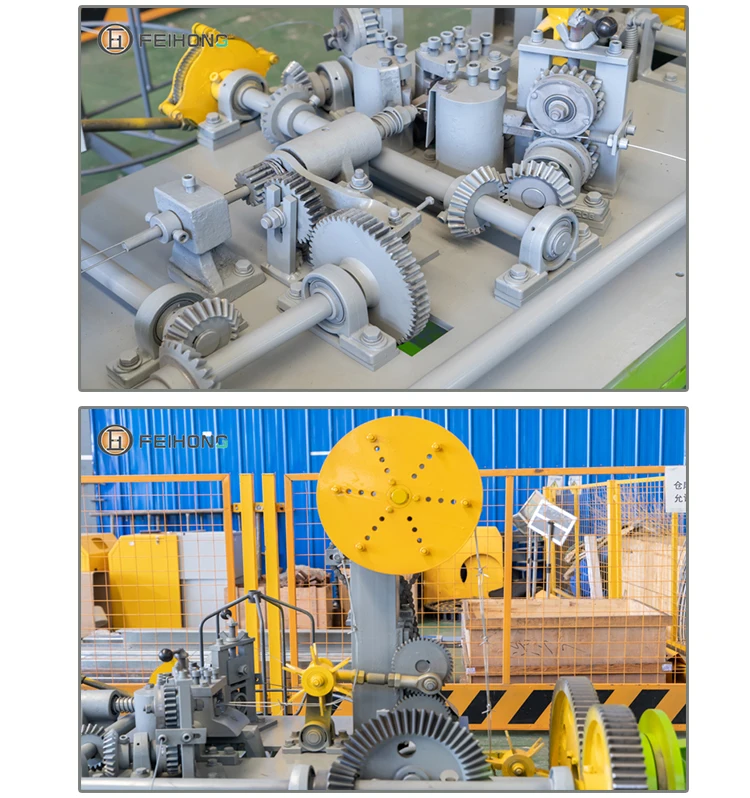 Factory price automatic galvanized twisted barbed wire making machine