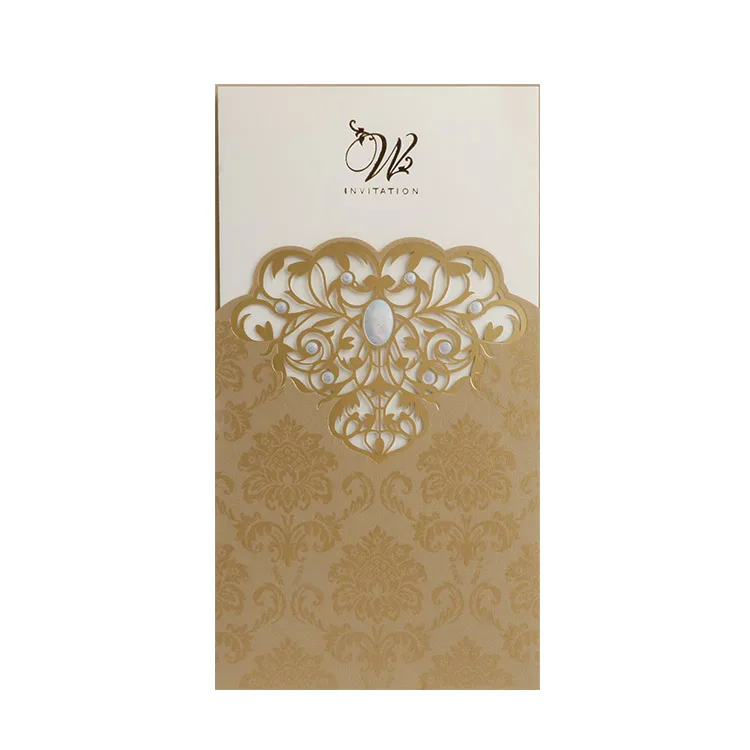
Карманные свадебные приглашения для невесты с лазерной резкой и цветочным дизайном, пустые вкладыши, конверты 