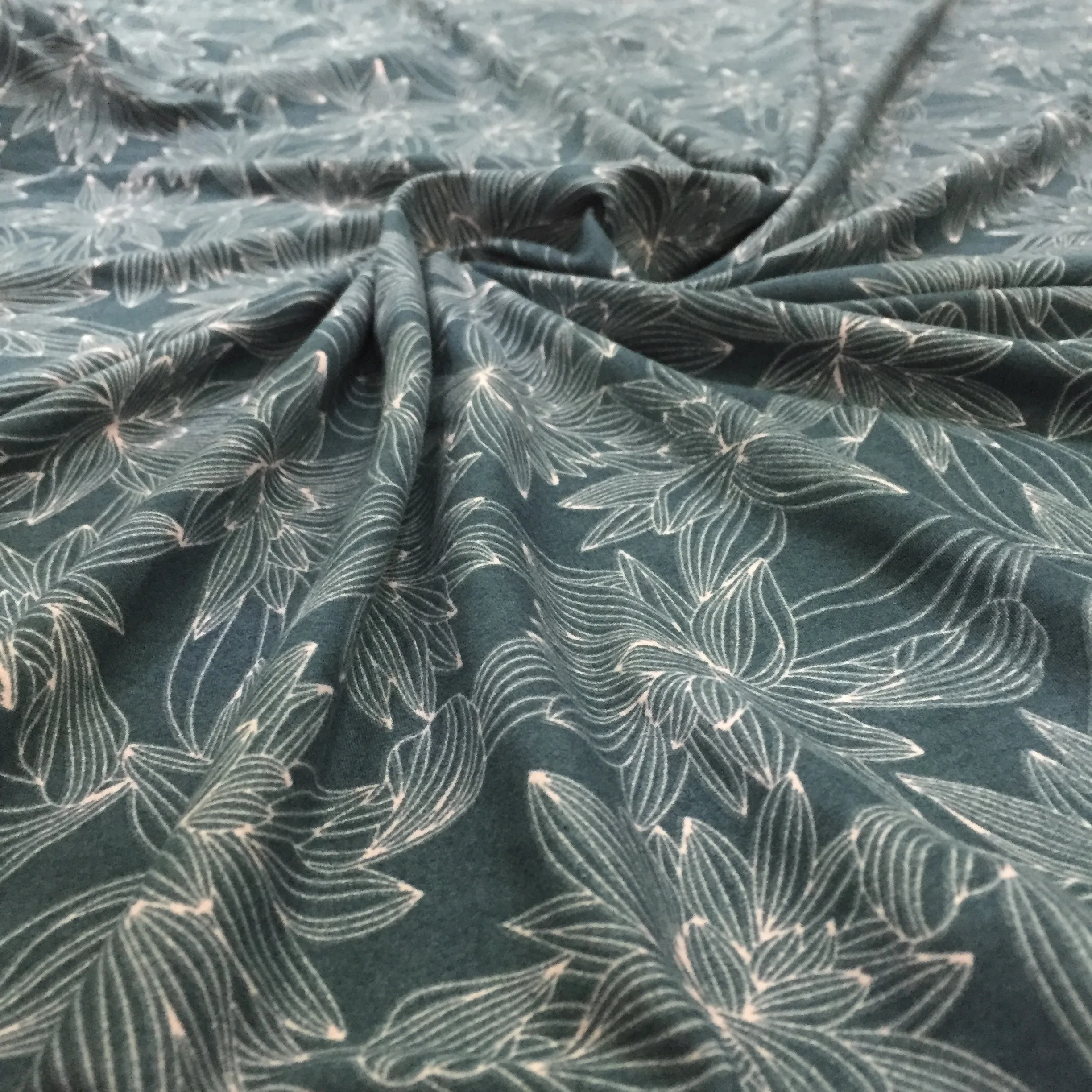 Polyester Jersey Milk Silk Brushed Tight Yoga Leggings Fabrics Support Customized Patterns  Styles And Sizes