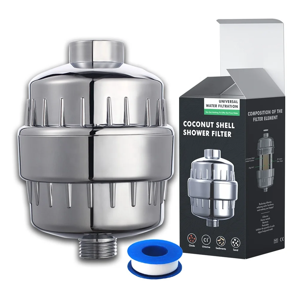 Высокое качество ароматическая портативная ванна детская чистая вода очищающий витамин Душ фильтр 15 этап Корея