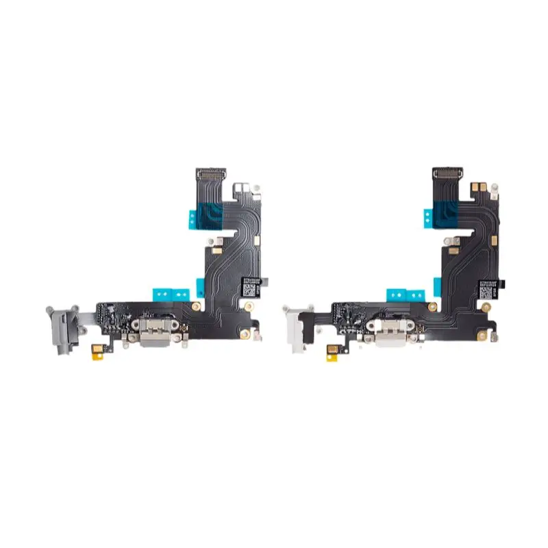 Charging Port Dock Connector Flex Cable for iphone 7 8 6S plus X XR XS MAX 11 12 Pro USB Microphone Repair Part
