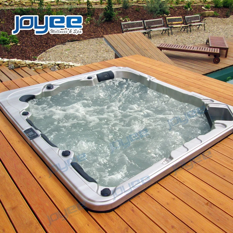 JOYEE outdoor 6 7 persons whirlpool massage jaccuzi intex pure spa hot tub jakuzi big spa tub from china