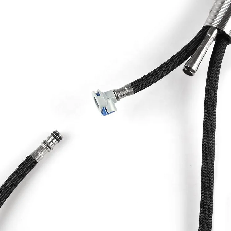 Высококачественный смеситель из нержавеющей стали с одной ручкой для горячей и холодной воды, смеситель для ванной и кухни