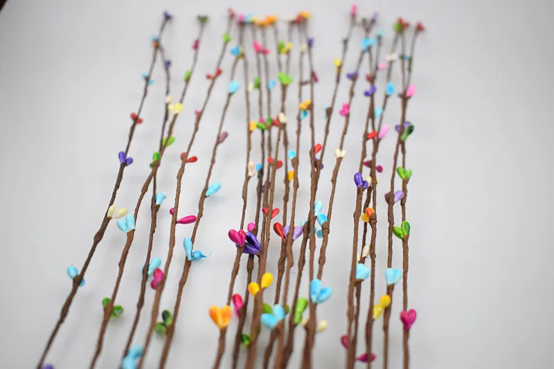 
1pc 40cm Artificial Wreath Small Berry Rattan Flower Garland Material DIY Craft Headband Decor Accessories 