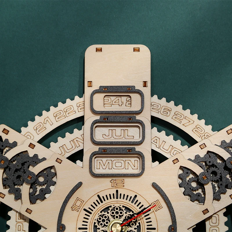 3d Puzzle calendar Hot Sale Toy  Jigsaw Wood Crafts 3D Wooden Puzzle Gifts