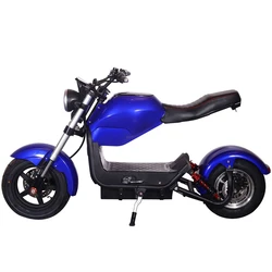 Elektrofahrrad China Factory Price 60km/h Fast 2000w 18inch Fat Tire Scooter Electric Chopper Motorcycle