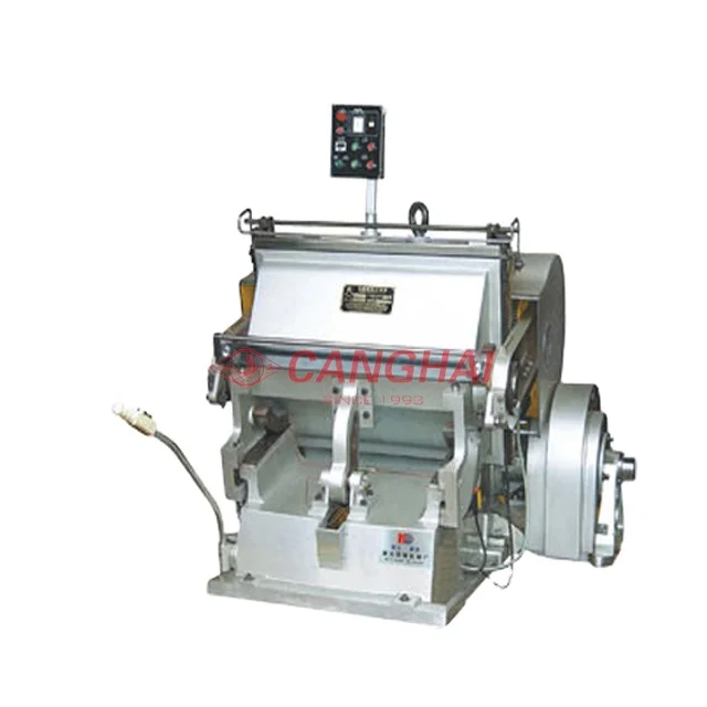 ML1200 creasing and die-cutter machine for cardboard