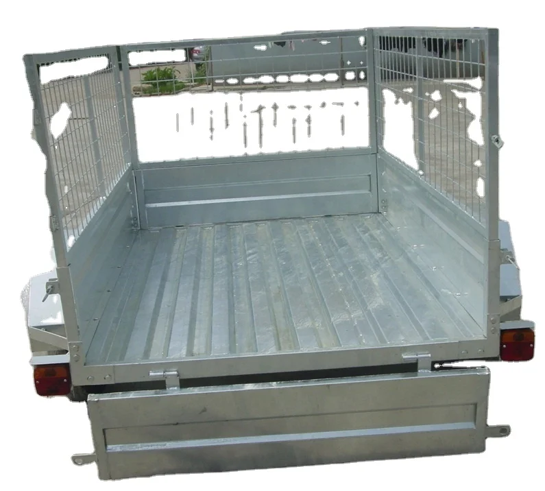Wholesale Buy Manufacturer Supply Heavy Duty Galvanized 8x5 Tandem box trailer BT080C