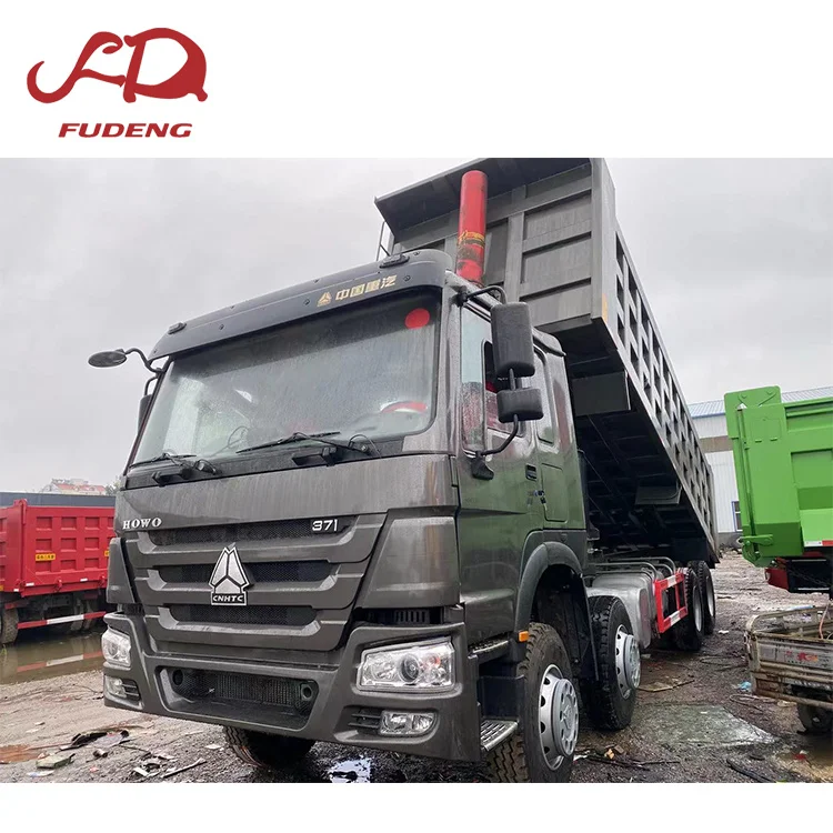 Used  8*4 12 wheels dump truck 20 cub 25 cub tipper truck 40t 50t tipper truck