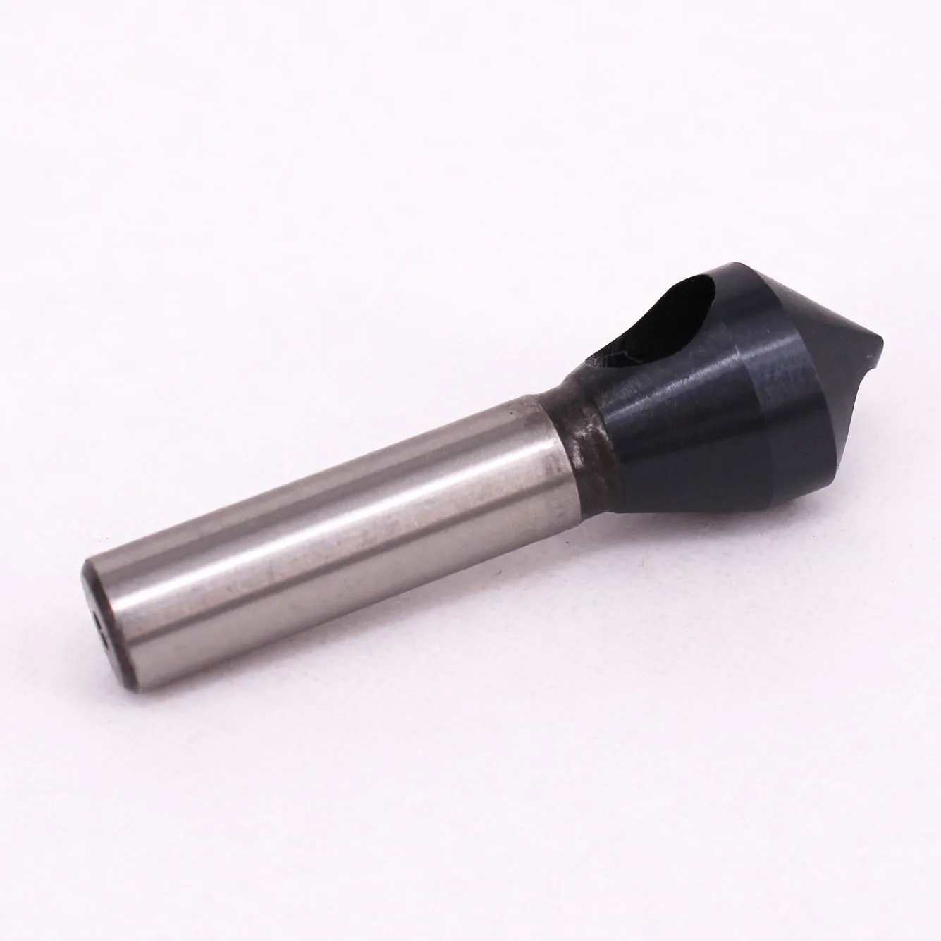90 Degree 0 Flute Round Shank HSS Countersink Deburring Drill Bit for Metal Counter Sink Drilling