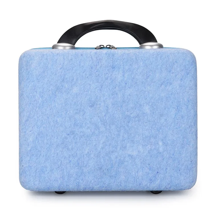 2024 new style case suitcase travel luggage set for outdoors mini business bags carry on children felt portable suitcases