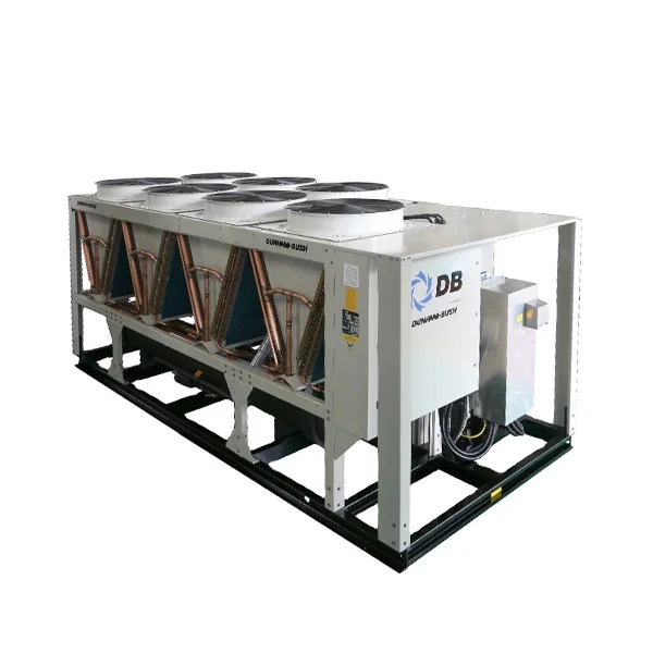 Sustainability Efficiency Dunham Bush AVX-B R134A Series 50 / 60 Hz 115-470 RT Variable Speed Air Cooled Screw Chillers