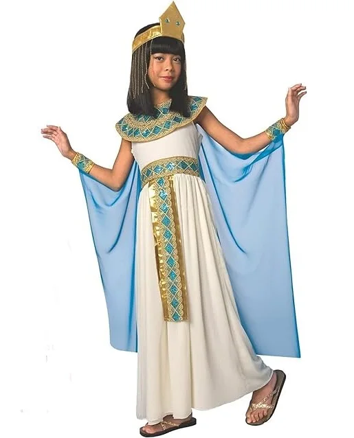 Children Halloween Carnival Clothing Egyptian Queen Costume Girl Masquerade Cosplay Costume