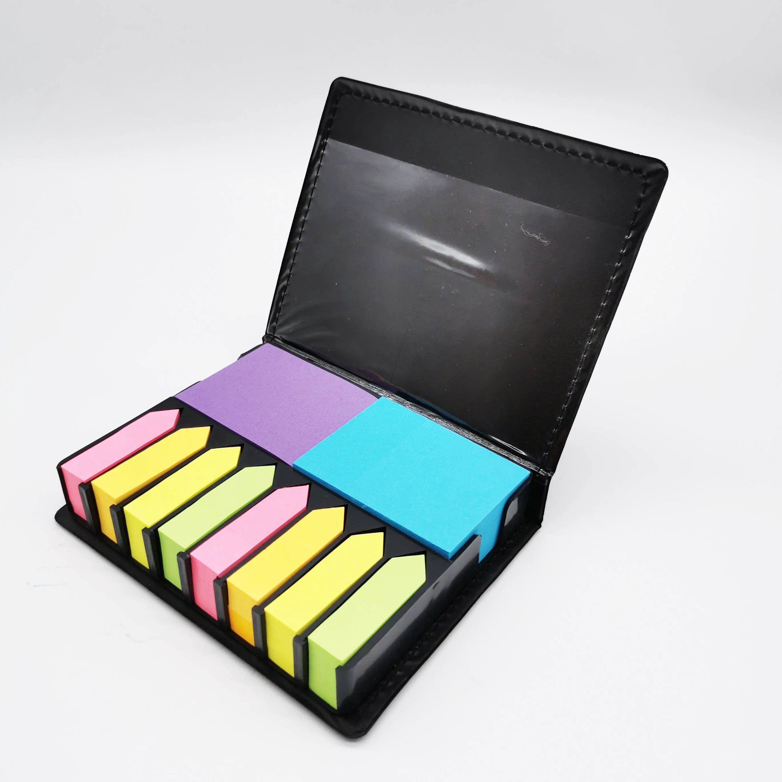 Personalized Stylish Customized Colorful Paper Logo Office Sets In Box Sticky Notes