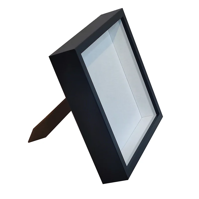 Mengkai Hot Sale Specimen Deep Wood  Shadow Box for Home Decoration
