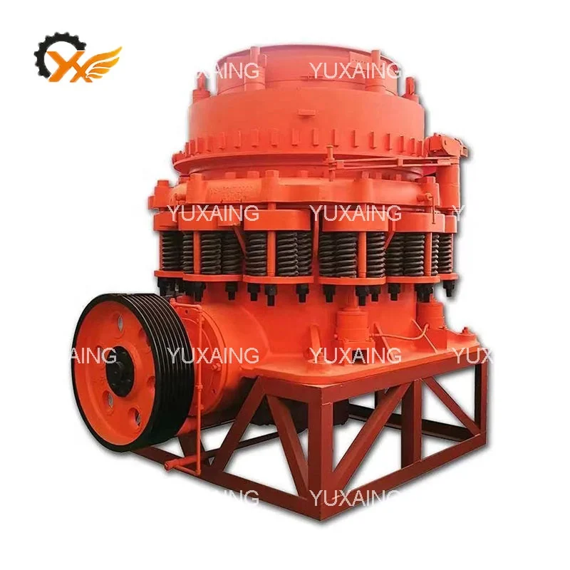 Mini Hydraulic Mining Copper Iron Ore Stone Crushing Machine Spring Symons Cone Crusher