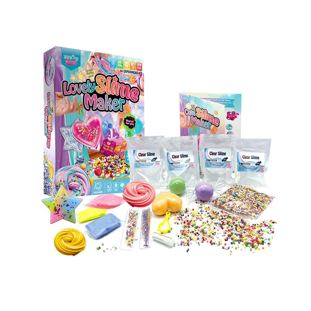 Soft & Non-Sticky DIY Slime Toys for Kids,Very Suitable Birthday Gifts for Girls and Boys,Party Favors