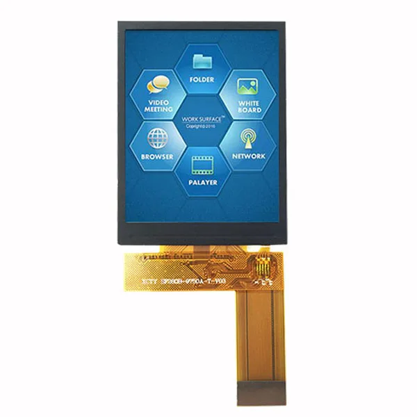 IPS all viewing angle 2.8 inch TFT 240x320 resolution 50 pin with touch screen LCD module