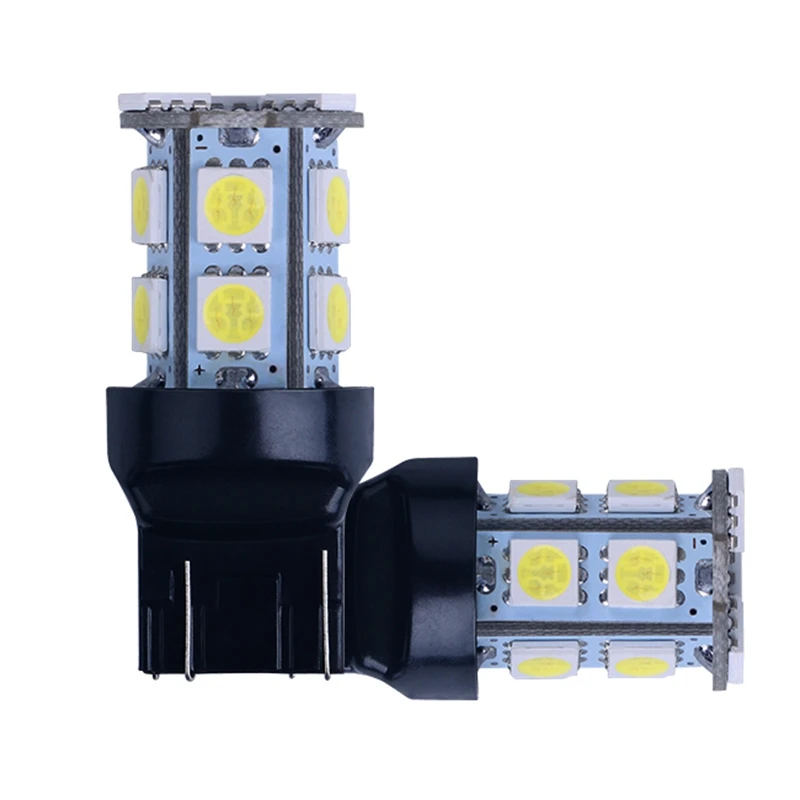 T25 3156 3157 5050 13SMD T20 7443 7443 LED Turn Brake Lights LED Stop Lamp White Color Car Tail LED Light Bulb