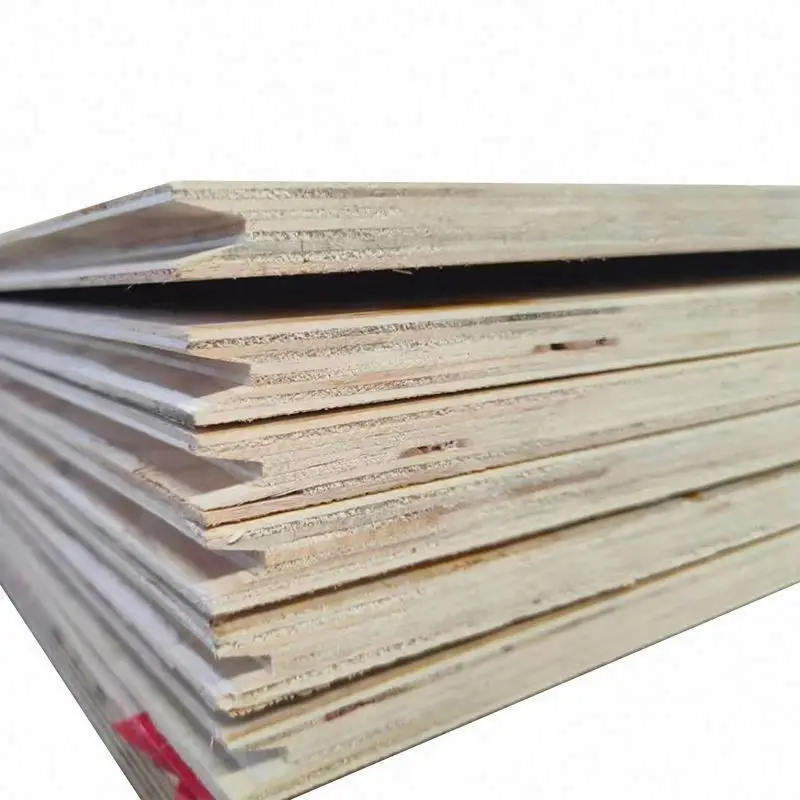 Poplar Pine Paulownia Birch Cored 9 Layers 13 Layers Wood Veneers Black Film Faced Plywood