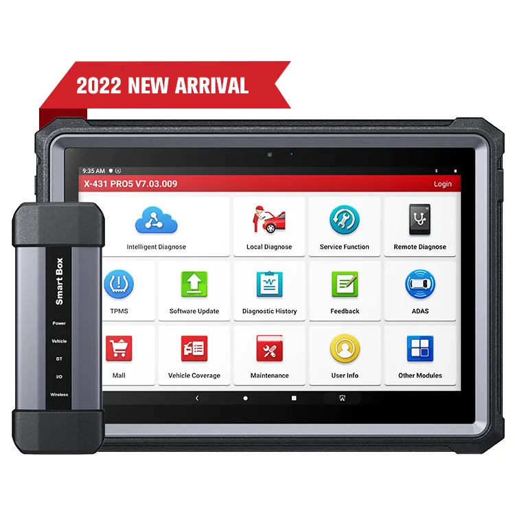Professional Launch X431 Pro5 Pro 5 Smartlink Ecu Programming Full System Obd2 Automotive Diagnostic Scanner Tool For All Cars